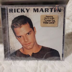 Ricky Martin Self Titled CD 1999 with Livin La Vida Loca New Sealed